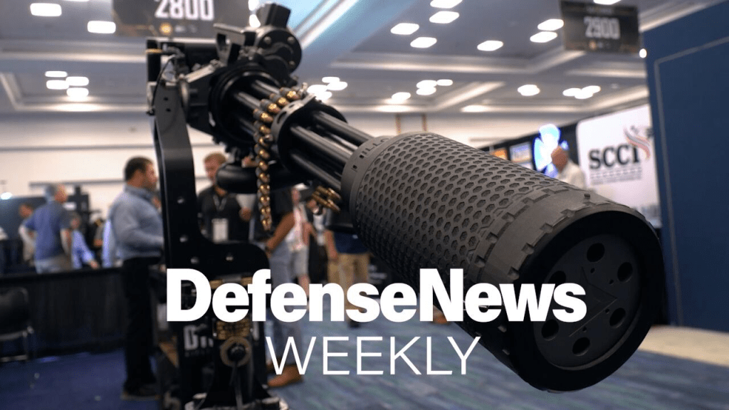 Minigun and cannon suppressors? Weapons tech goes big | Defense News Weekly Full Episode 6.6.25