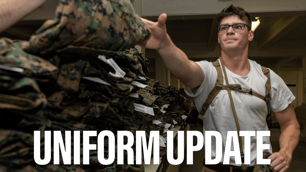 Marines face camouflage shortage as new skirt policy unveiled