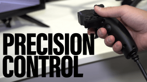 Proprietary controls offer better precision for game controllers