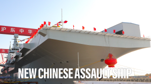 An amphibious assault ship that also launches jets? China now has one