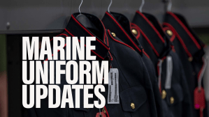 The Marines ponder uniform changes and the Navy opens a robotics warfare rating