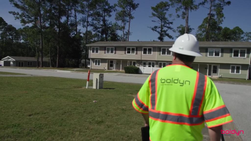 Bringing world-class broadband inside the military fence line