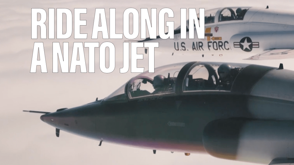 Would you get sick if you flew in a NATO training jet?
