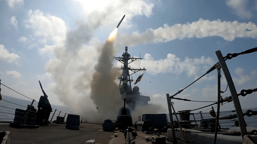Pentagon releases footage of US fighters, ships launching Operation Epic Fury