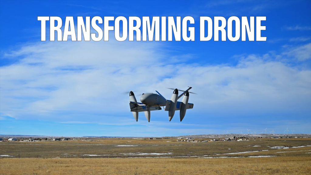 Vertical lift, fixed-wing flight: Get a look at PteroDynamics’ transwing aircraft