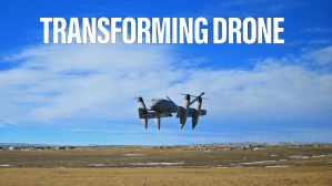 Vertical lift, fixed-wing flight: Get a look at PteroDynamics’ transwing aircraft