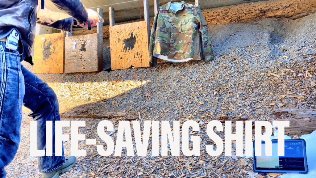 This smart shirt might save your life on the battlefield