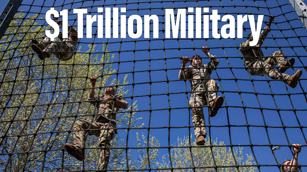 A thirteen-digit defense budget? What $1 trillion dollars could do for the military