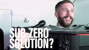 Freeze your hangover off? Marine takes a cryotherapy dip to discover solutions for vets