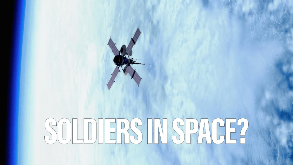 Soldiers are heading to a new battlefield: space