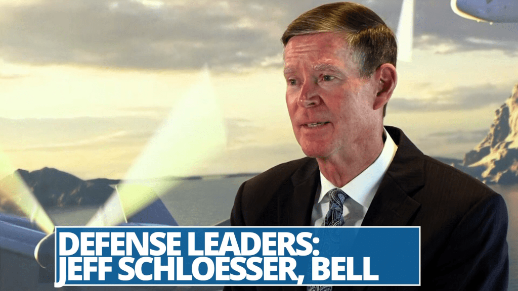 Defense Leaders: Bell Executive Vice President Schloesser talks about future vertical lift