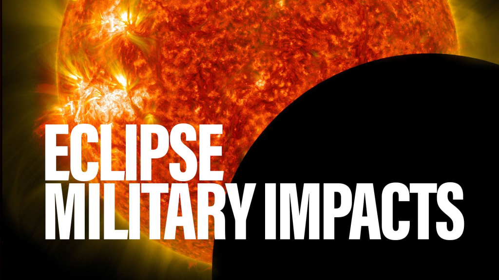 How did an eclipse impact World War II operations?