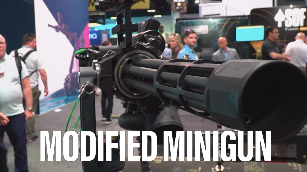 New loading and control systems for miniguns: High Ground Defense