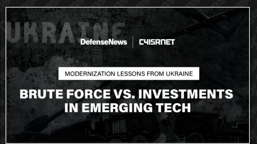 After Ukraine: Invest in brute force or emerging tech?