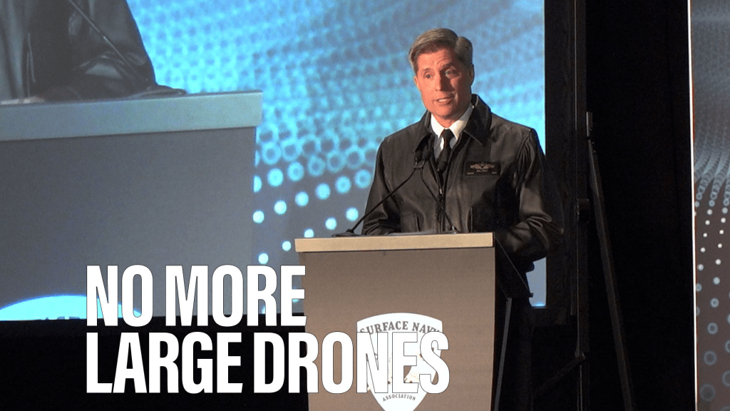 Navy surface warfare director: No more big, expensive drones — the future is one affordable design