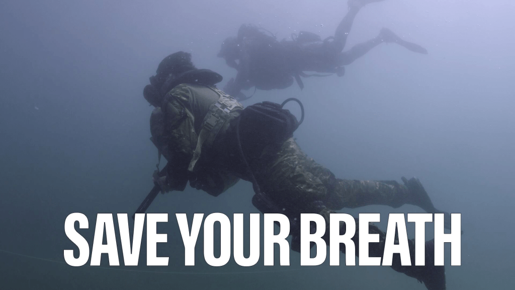 Soar under water faster with a personal diver propulsion system – and save your air