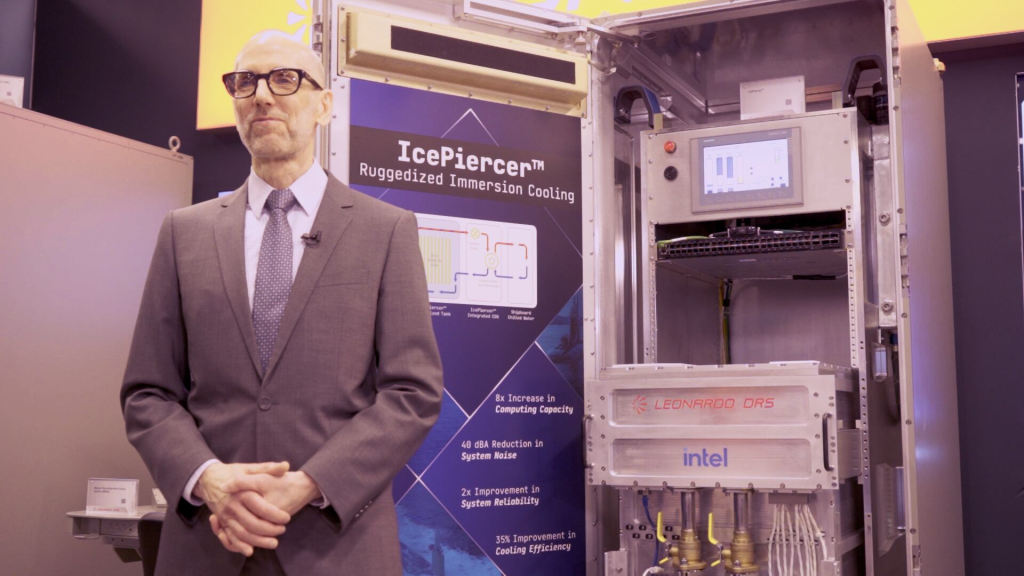 Leonardo DRS highlights ‘Icepiercer,’ a immersion cooling system for servers