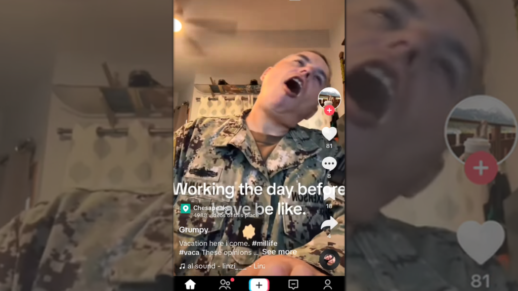 See the TikTok video that got a Navy officer court-martialed