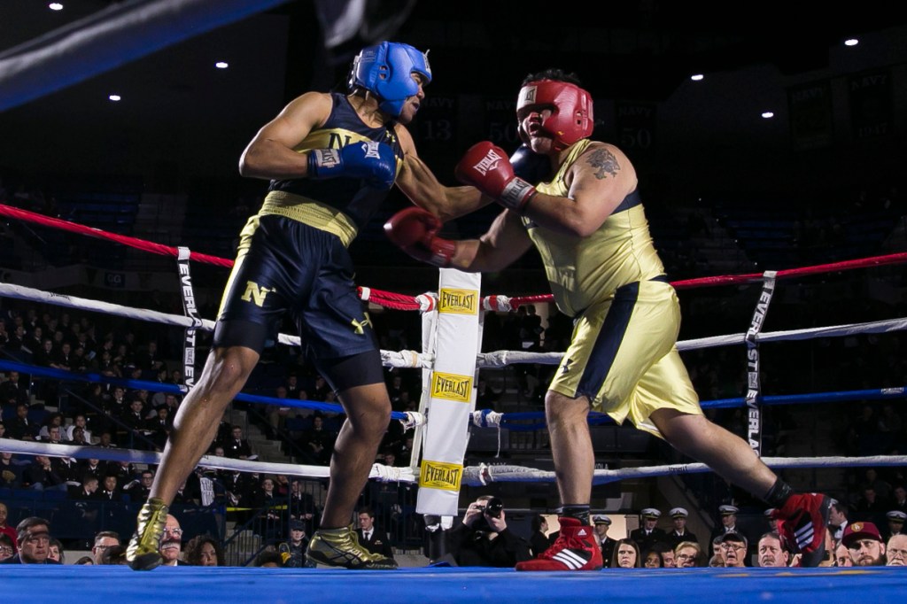 Fight night at the US Naval Academy
