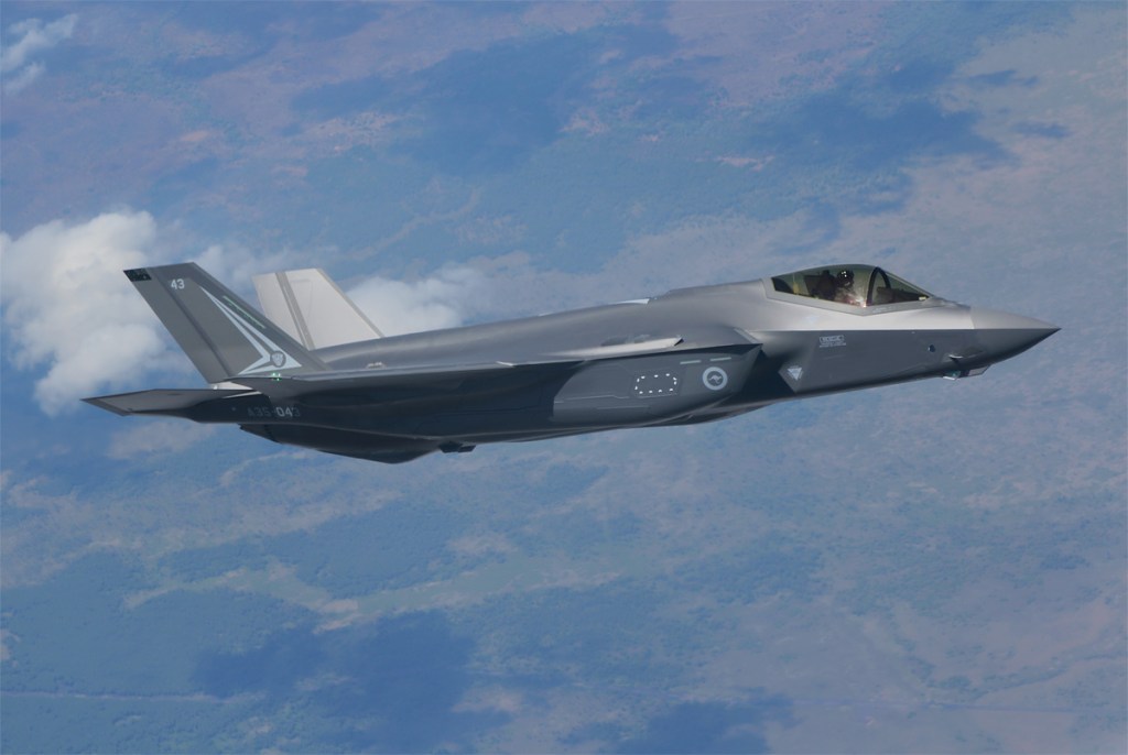 See aircraft at the Pitch Black air combat drill