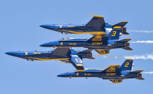 Blue Angels to make final flight in the legacy F/A/-18 Hornet as they transition to Super Hornets