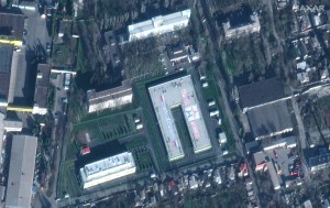Satellite images show new Russian military facility in Mariupol