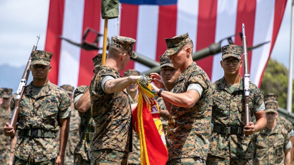 Historic Marine artillery battalion deactivates on Hawaii