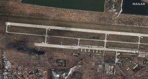 Airfield, fuel storage damaged in Russian attack on Ukraine, satellite images show