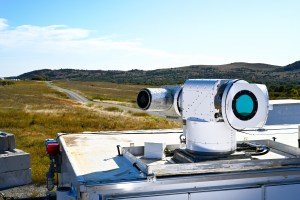 Laser weapon tracks and destroys drones in demo with airmen