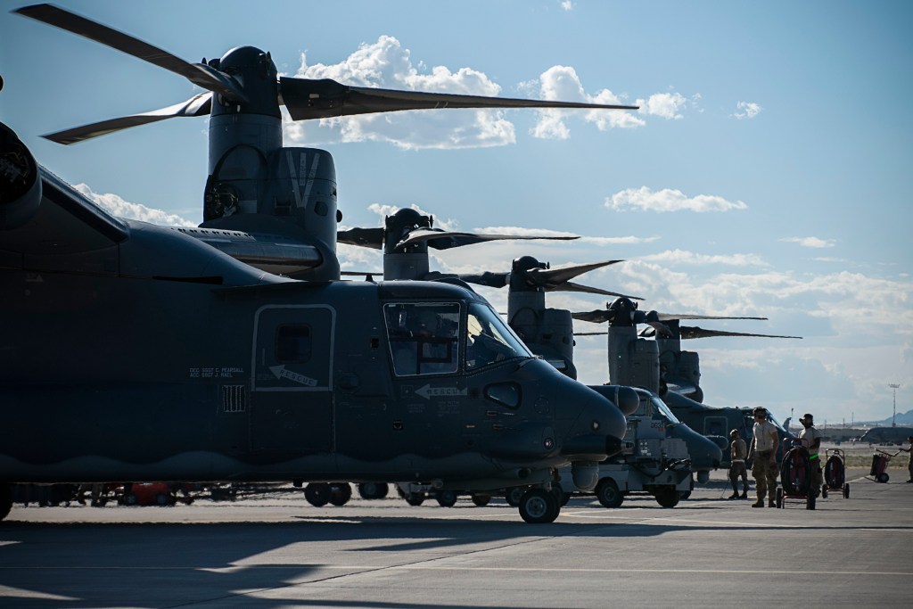 Air Force ends effort to recover final member of downed Osprey’s crew