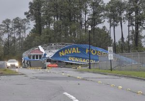 Hurricane Sally inflicts wind, water damage at NAS Pensacola; Florida Guard aiding aftermath