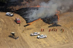 Can drone swarms help the Air Force fight wildfires?