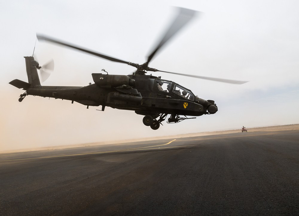Boeing joint venture preps to overhaul Saudi Apache helicopter fleet