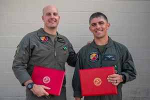 Marine captains honored for saving a man’s life in the Dallas airport