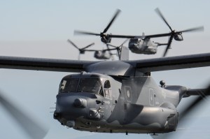 Divers find sunken Osprey, remains of 5 airmen, Air Force says
