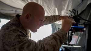 Marines Rake Revolutionary 3-D Printing to the Field