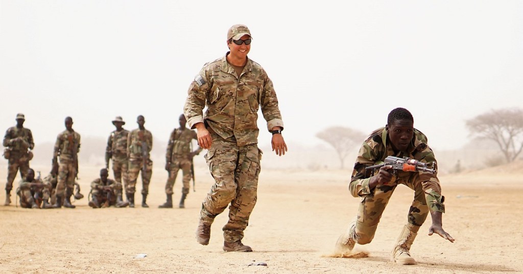 Why is the Army in Africa in the first place?