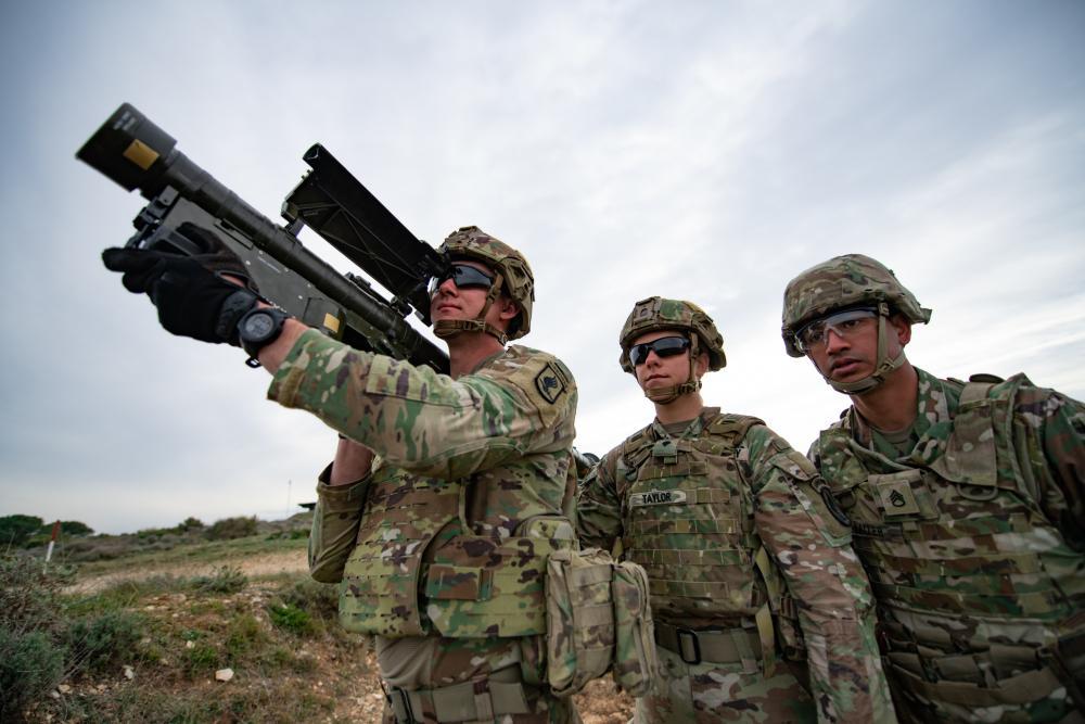 Paratroopers with the 173rd Airborne Brigade fire live Stinger missiles in Croatia