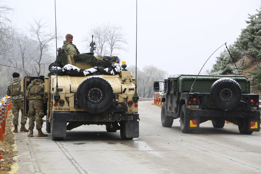Training suspended after 4 civilians die in South Korea in crash with US armored vehicle
