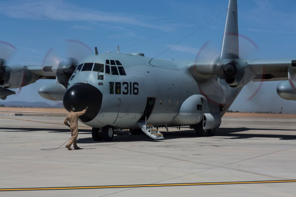 Marine Corps KC-130Ts grounded until further notice
