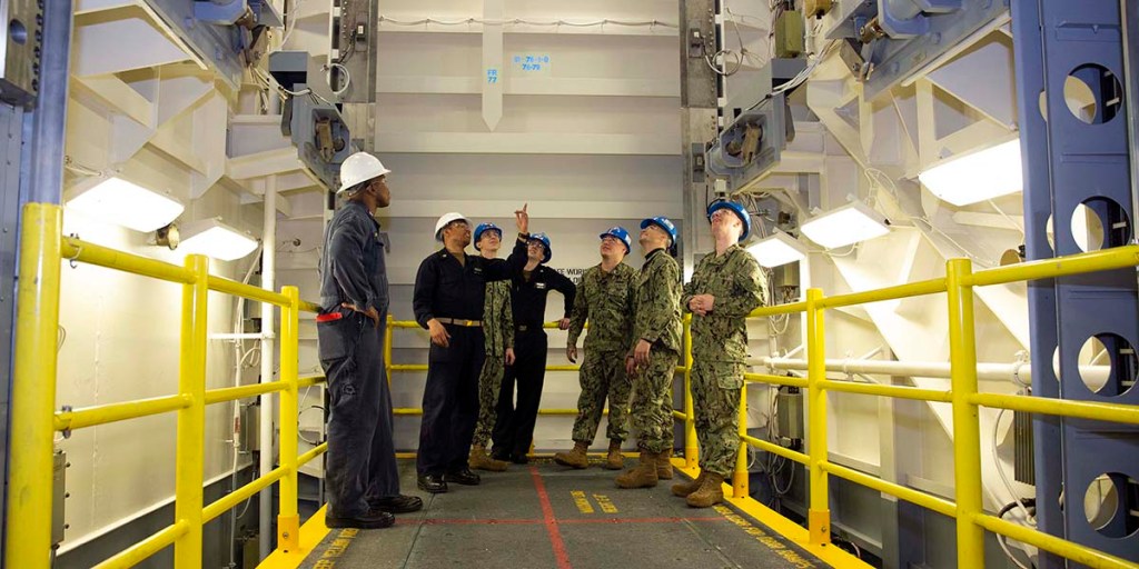 The Navy’s new plan to fix Ford’s elevator failures