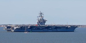 Why two carriers left Norfolk just hours apart