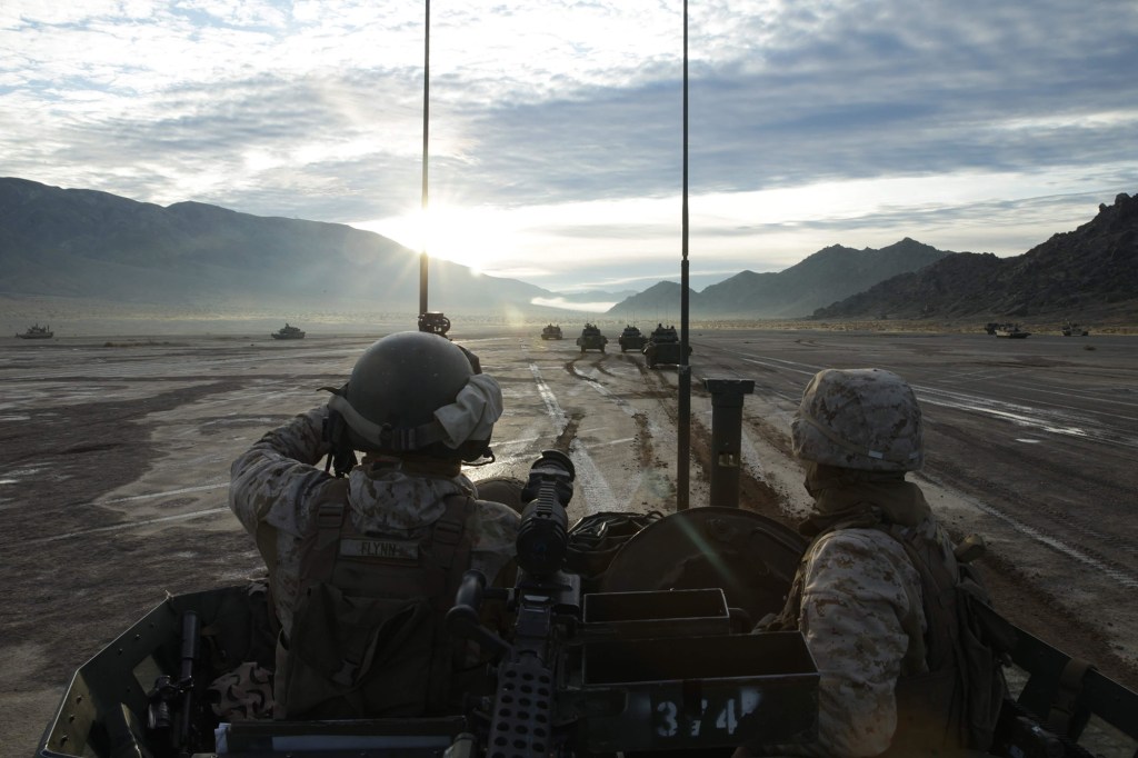 All 1st Marine Division units will train at their home station, no more Twentynine Palms trips for now