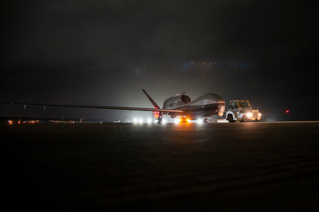 US Navy’s first Triton drones arrive in Guam