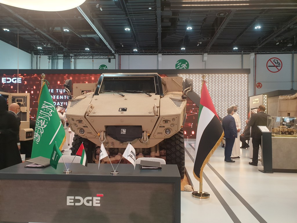 Saudi, Emirati defense conglomerates cut deal for military vehicle production