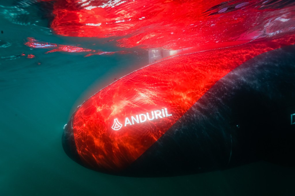 Pentagon tech hub hires Anduril to get large underwater drone to Navy