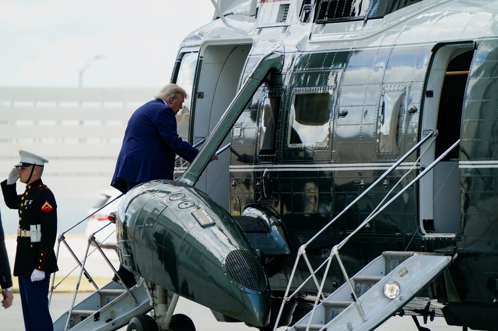 Trump heads to Camp David as questions swirl over Iran deal