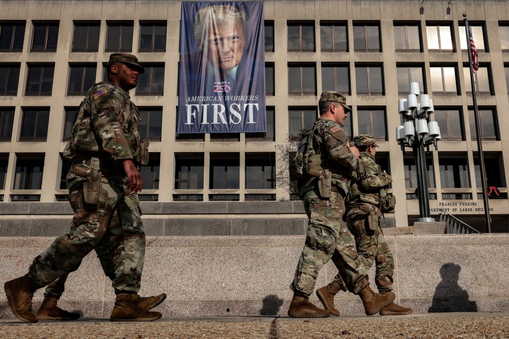 Thousands of soldiers now roam Washington’s streets. They seldom stop crime.