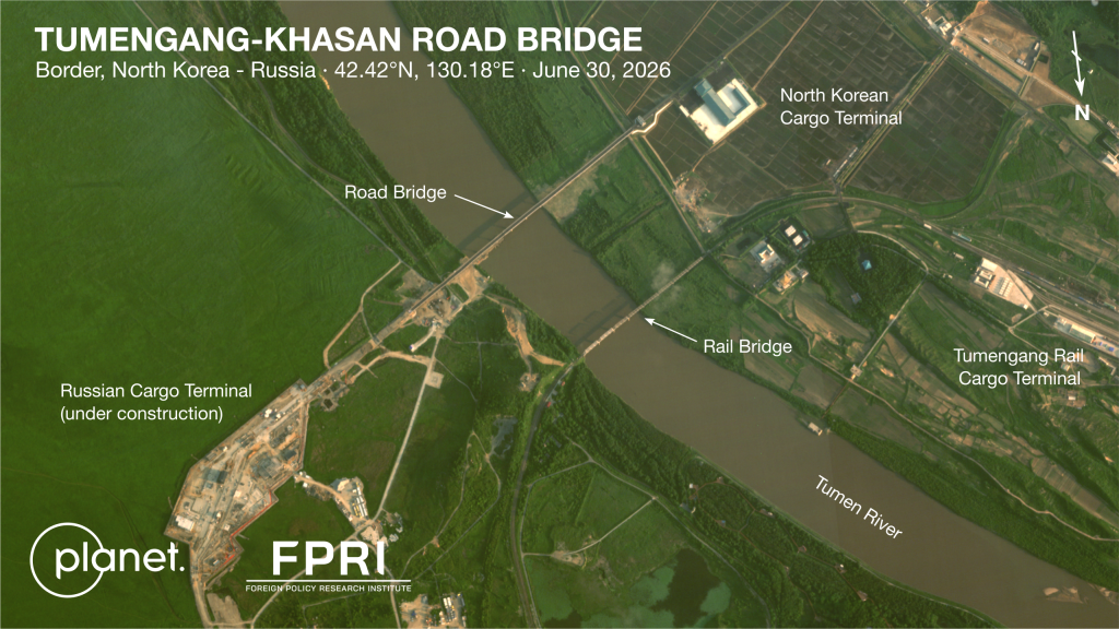 First North Korea-Russia road bridge nearly complete, symbolizing new era of military cooperation