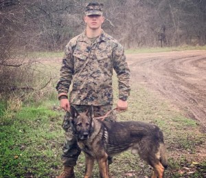 Marine dog handler dies in Japan after being swept out into ocean